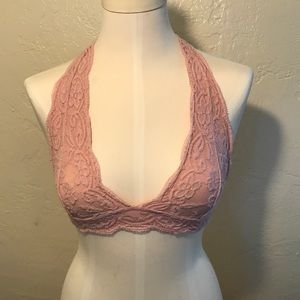 Lace Halter Bralette